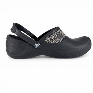 CROCS Black Mercy Work Clogs Slip Resistant Comfort Nursing shoes women’s 7